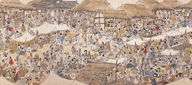 Joseon market day